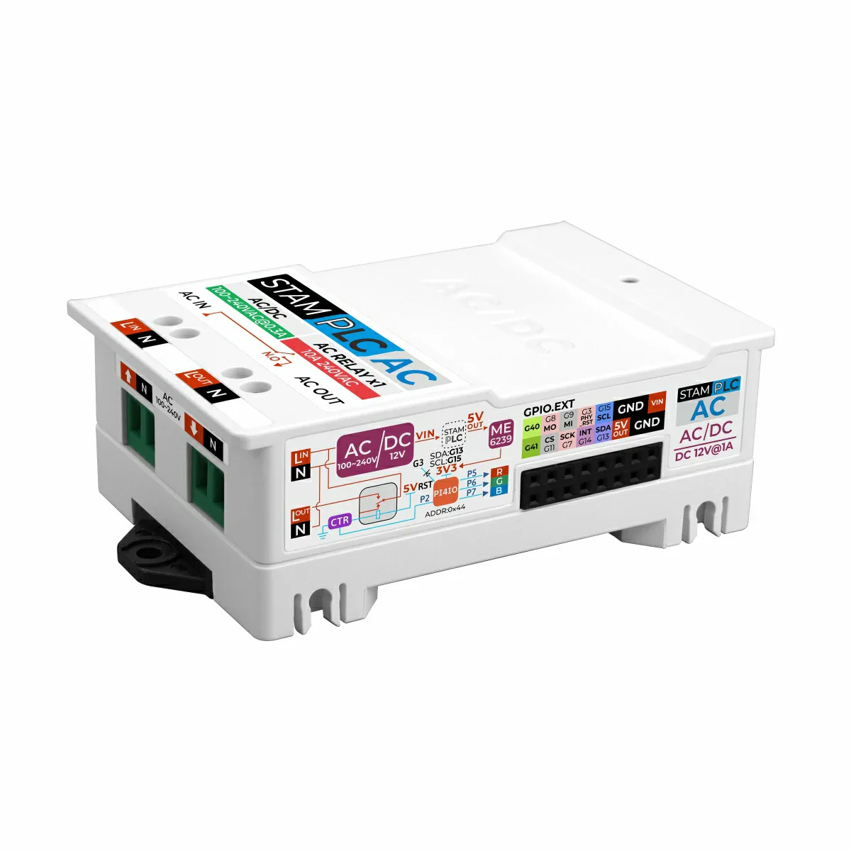 AC/DC Power Supply Module for StamPLC (12V/1A) - Image 9