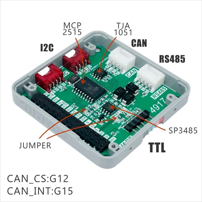 COMMU Module Extend RS485/TTL CAN/I2C Port - Image 3