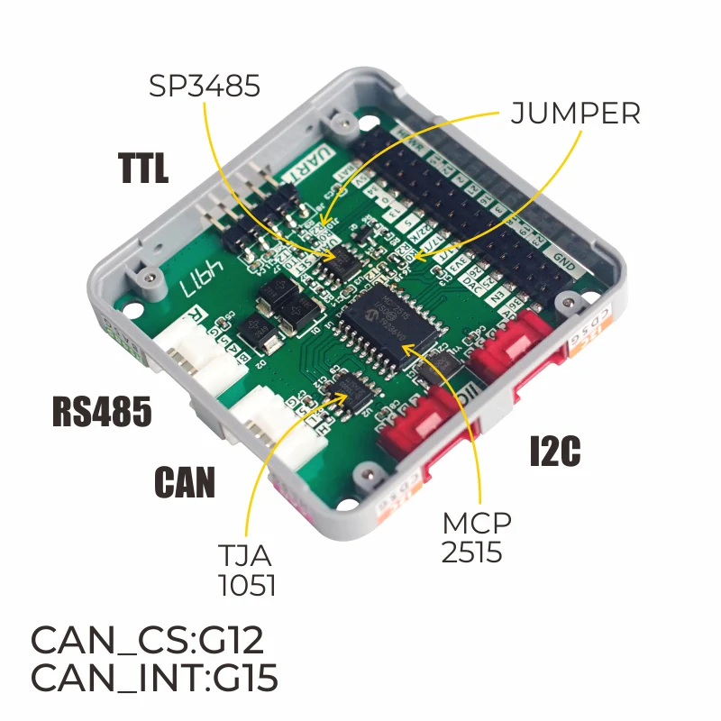 COMMU Module Extend RS485/TTL CAN/I2C Port - Image 7