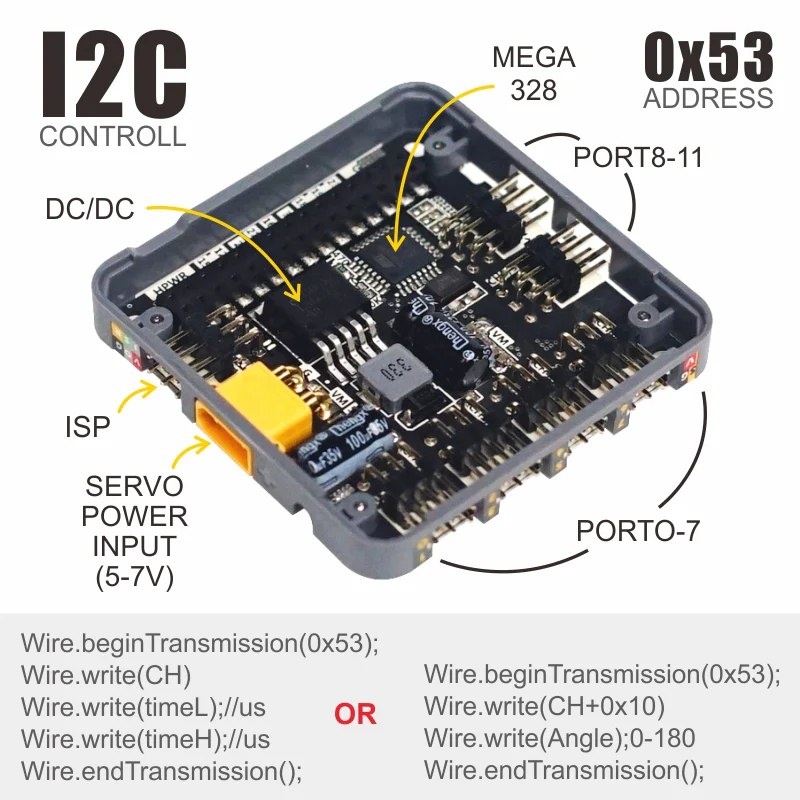 [EOL] SERVO Module Board 12 Channels - Image 3